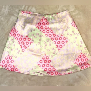 Princess Polly floral pattern, mini skirt‎ -sz 2